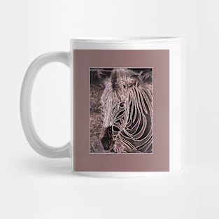 pink zebra Mug